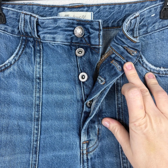 Madewell The Darted Barrel-Leg Jeans – Size 27 (Danver Wash) - Picture 5 of 10